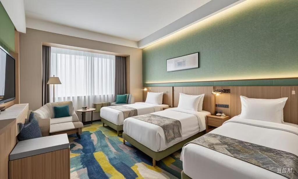 Happy Dragon Saga Hotel With Terrace-- Free Wifi With Fluent English Speaking,Tourist Ticket Service&Food Recommendation,Near Tian'Anmen Forbidden City,Wangfujing Walking Street,Easy To Get Any Tour Sights By Metro Peking Exterior foto